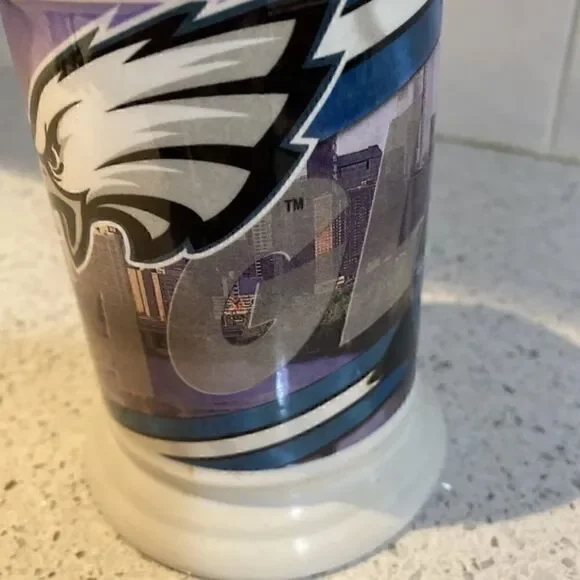 NFL Philadelphia Eagles Football Beer Stein Mug - Team Reflections - Picture 5 of 8